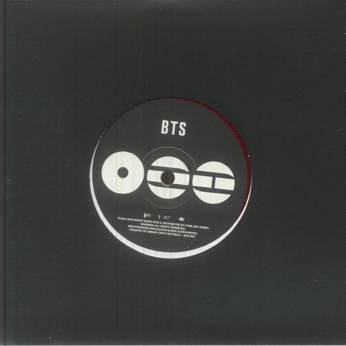 BTS - Swim - Vinyl (translucent red 7"")