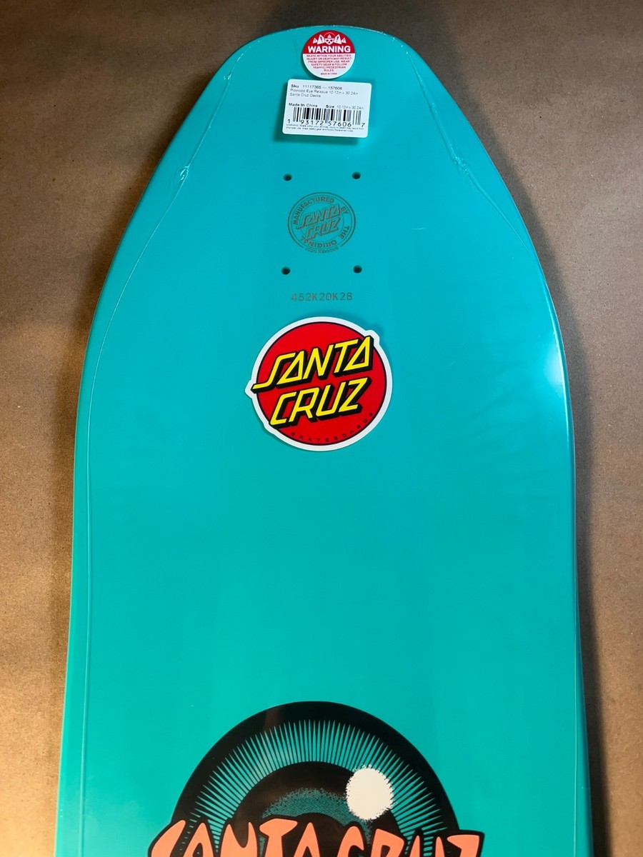 Santa Cruz Rob Roskopp Eye Reissue Skateboard Deck Jim Phillips