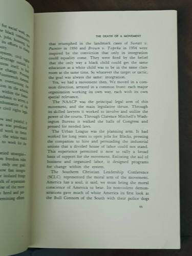 FOR BLACKS ONLY - BLACK STRATEGIES FOR CHANGE IN AMERICA BY STERLING TUCKER 1972 - Picture 9 of 10