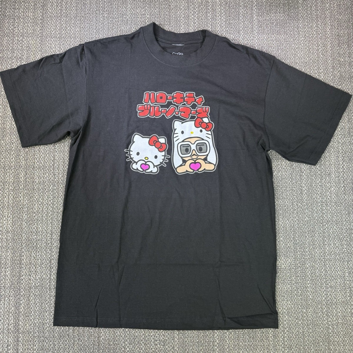 Hello Kitty x Bruno Mars Shirt LExclusive Heart Hands Official