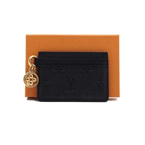 Louis Vuitton Monogram Empreinte Gold Card Holder Case Wallet 12345 156852551
