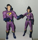 DC Universe Classics Wonder Twins Zan And Jayna Figures HTF!