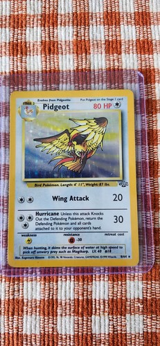 Pokémon TCG Pidgeot Jungle 8/64 Holo Unlimited Holo Rare