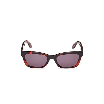 Adidas OR0117 54A Red Havana Square Plastic Sunglasses Frame 53-20-150