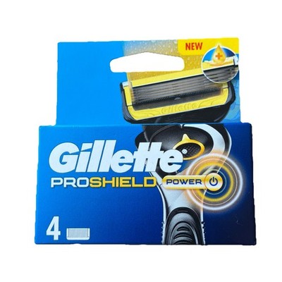 Gillette Proshield Power Klingen 4er Pack Kartuschen Brandneu Original 