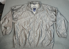 Vintage Catalina Jacket Womens Large Charcoal Lined Full Zip Windbreaker 90s