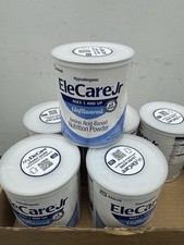 6 Cans Elecare Jr Unflavored 14.1 oz