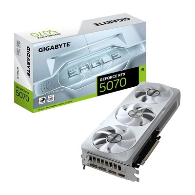 Gigabyte Nvidia Geforce Rtx 5070 Eagle Oc Ice Sff 12G Grafikkarte 12Gb Gddr7 6