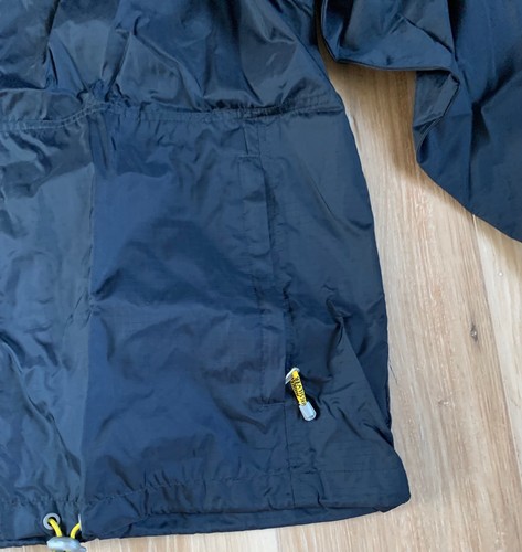 Chaqueta cortavientos vintage Quicksilver Nylon antidesgarro para hombre L con capucha envío gratuito - Imagen 3 de 9