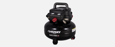 #ad 6 Gal. 175 PSI Electric Air Compressor with 50 foot 3 8 air hose USED GOOD $79.00