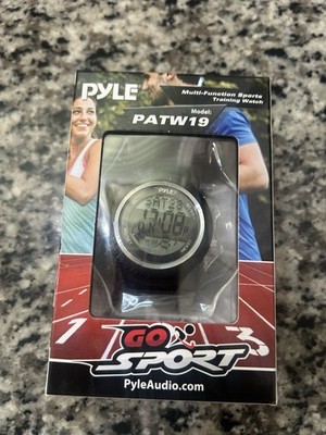 Pyle Go Sport Multi-Function Sports Training Watch, Multi-Alarm, Pedometer Timer