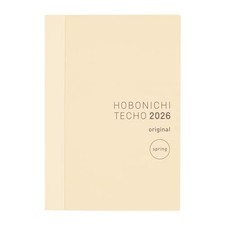 Hobonichi Techo 2026 Original A6 / 1 page per day / April / Monday start New