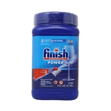 Finish Powerball Power Automatic Dishwasher Detergent, 84 Tabs