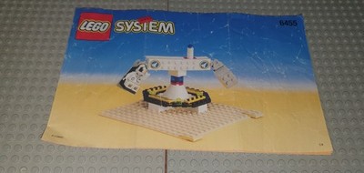 NUR 1x Anleitung Heft für Lego System 6455 -Weltraum Station Space Simulation