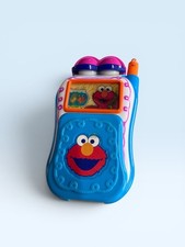 Sesame Street Elmo's World Vintage 2002 Talking Flip Phone Toy Works