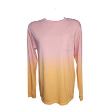 Vineyard Vines Ombre XL Sz 18 Kids T Shirt Long Sleeve Logo Top