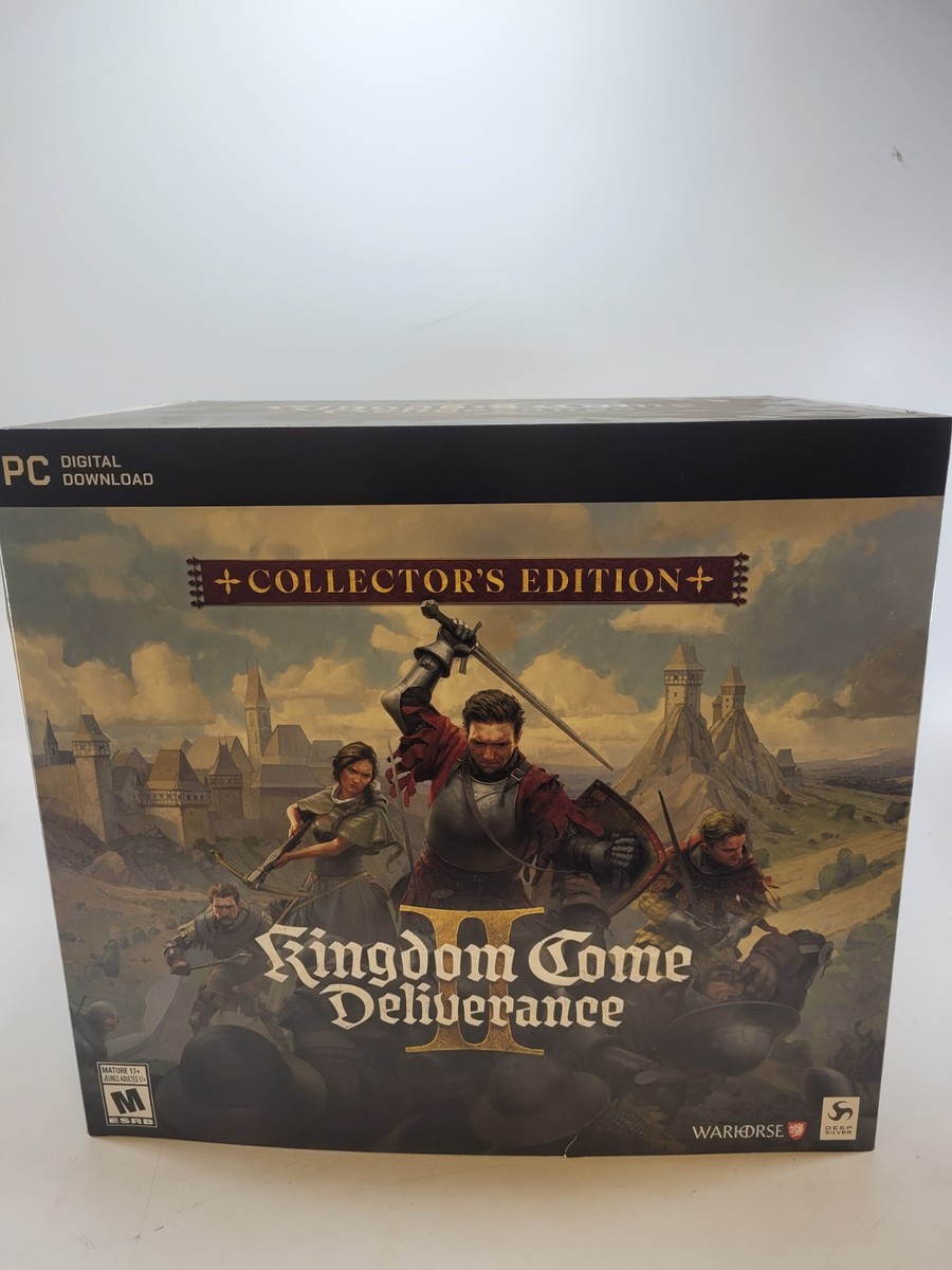 Kingdom Come Deliverance II 2 Collector's Edition PC Game Statue - Box Dmg