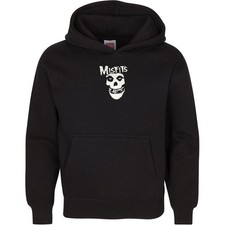 Misfits Designs Band Black Hoodie Youth's sizes double design 