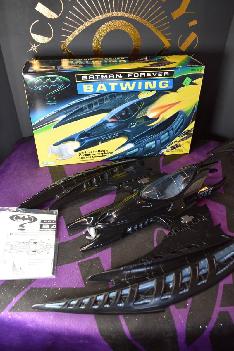 BATMAN FOREVER BATWING 1995 Kenner Complete with Box Read
