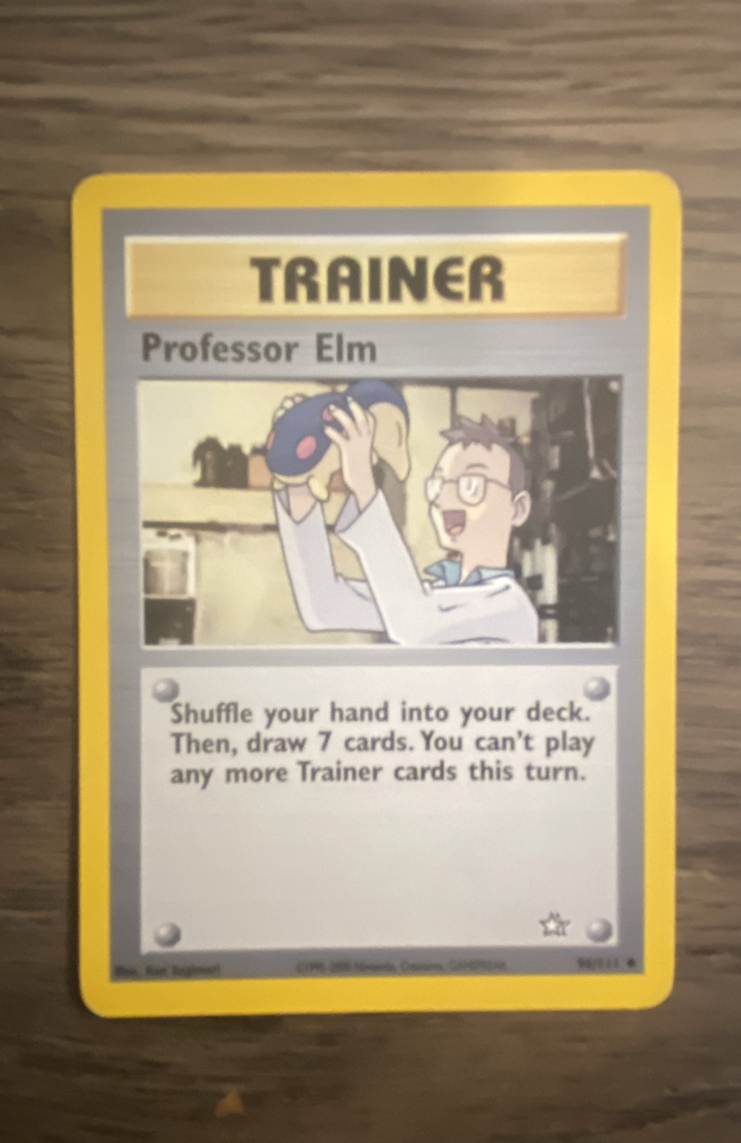 Professor Elm 96/111 Neo Genesis Regular