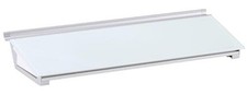 Glass Dry Erase Board, Desktop Computer for Notetaking, 18" x Pad White