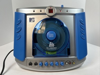 MTV Karaoke Singing Machine SMGK-1000A + CD's, Very Good Condition Tested Works