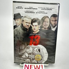 13 DVD 2010 Sam Riley Ray Winstone 50 Cent Mickey Rourke Jason Statham
