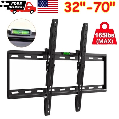 TV Wall Mount Bracket Tilt for 32 37 40 42 43 46 47 50 52 55 60 65 70inch Screen