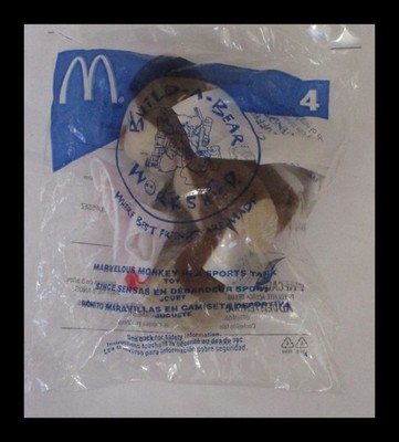 McDonald's Build A Bear Workshop Marvelous Monkey In A Sports Tank #4 2006 NEW