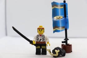 White Shogun 3053 3077 3050 Ninja Castle LEGO&reg; Minifigure Mini Figure