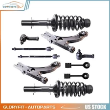 Front For 2001-2010 Volkswagen Beetle Complete Struts Sway Bar Control Arm 10Pcs