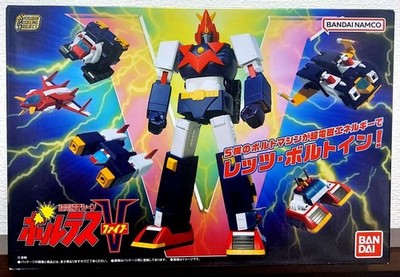 Voltes V Super Electromagnetic Machine Robo Figure Vintage Toy Bandai Super Mini