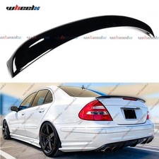 Sport Heckspoiler Lippe Schwarz Glanz für Mercedes E W211 Limo 03-08 Sport Heckspoiler Lippe Schwarz Glanz für Mercedes E W211 Limo 03-08