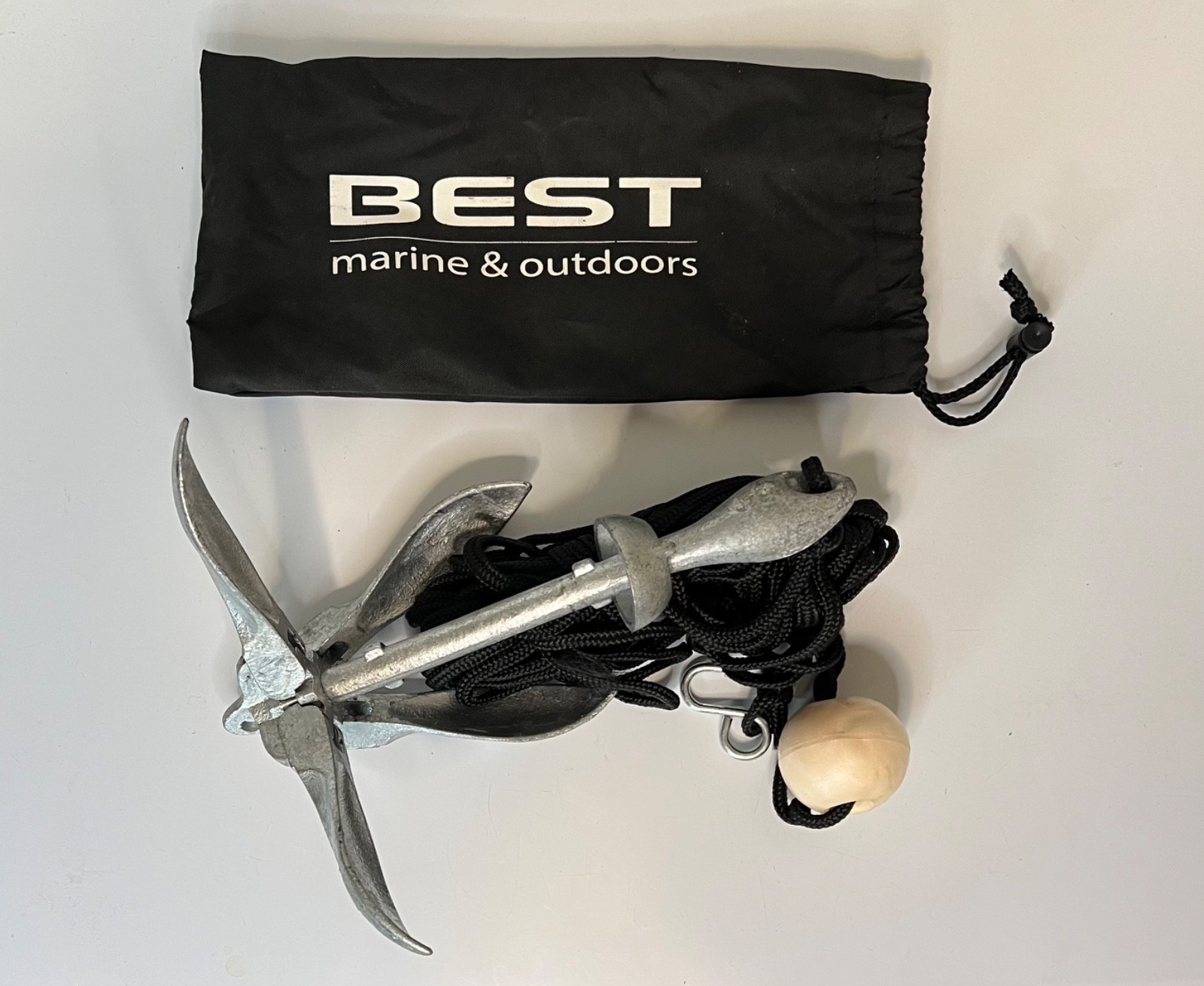Best Marine and Outdoors Kayak/Canoe/SUP/JetSki Anchor, 3.5 