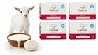 Caprina Fresh Goat's Milk Soap Bar Original Formula 110g (3.9oz) - 4 Pack