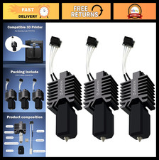 3PCS 0.4mm Ceramic Hotend Kit for 3D Printers - Upgraded Extruder Printhead, No