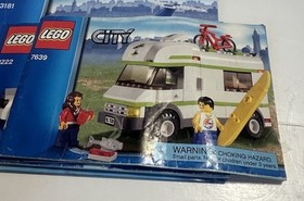 Lot Of LEGO CITY: City House 8403-3222-3181-7639 99% Complete With Manuals!