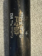 Cliff Floyd Game Used Bat  Cracked Florida Marlins Old Hickory Pro