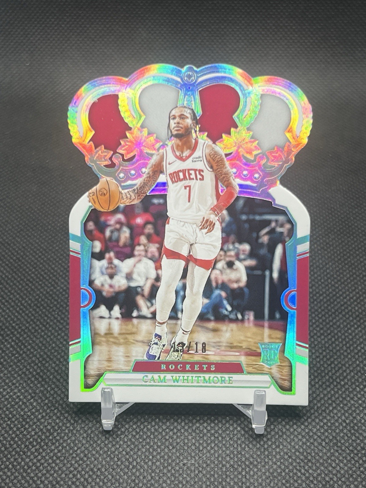 2023-24 Panini Crown Royale #53 Silver International Cam Whitmore /18 RC