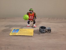 VTG TMNT Slam Dunkin’ Don 1991 Playmates Teenage Mutant Ninja Turtles Figure