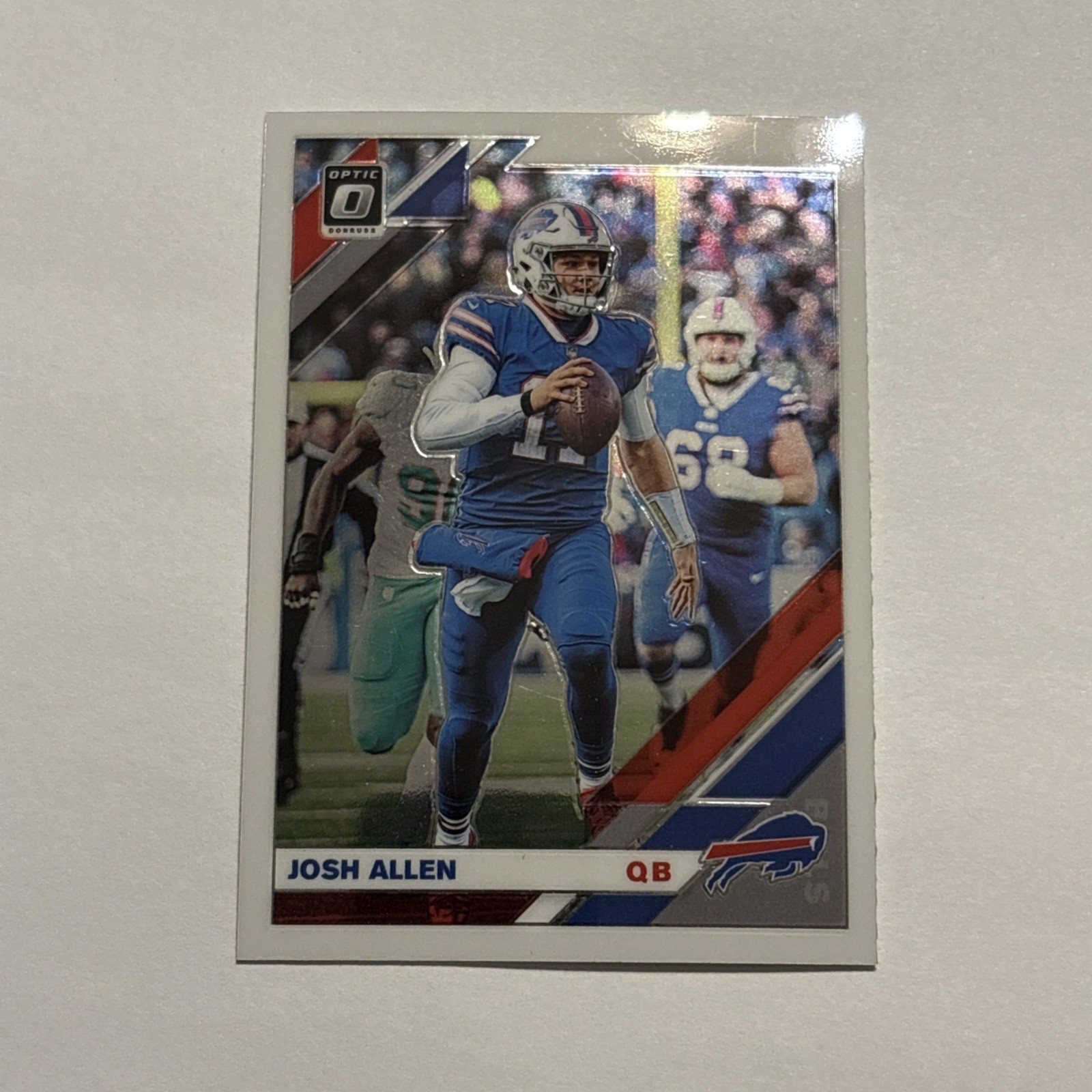 Josh Allen 2019 Donruss Optic Card #12 Buffalo Bills