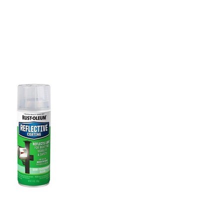 Rust-Oleum 214944 Reflective Finish Spray Paint 10oz – Clear Semi