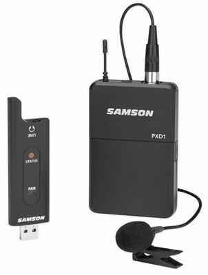 SAMSON XPD2 Digital Lavalier Stage Microphone For Broadcasting, Streaming