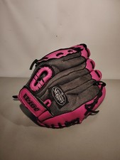 Louisville Slugger Diva Series EZ Lefthanded 11" Baseball Glove Pink Black WOW 