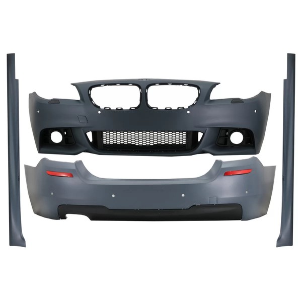 Bodykit FüR BMW 5Er F10 LCI 14-17 StoßStange Seitenschweller M-Technik Look-image