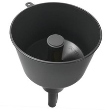 Fuel Funnel for Automobile, Portable Gas Filter for Car, Refuel Oil Water AF3CB