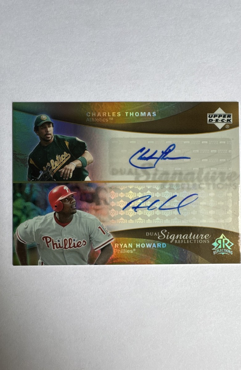 2005 Upper Deck Reflections - Dual Signature Reflections Ryan