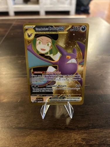 Team Rocket's Crobat ex 242/182 Sv10: Destined Rivals Holo