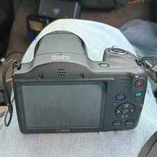 Canon PowerShot SX410 IS 20MP Point & Shoot 40x Zoom Flash 3" Black USB
