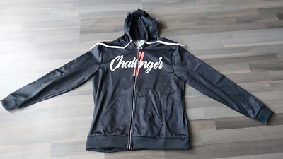 Dodge Challenger Jacke / Hoodie-Jacke Größe M schwarz